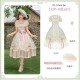 With Puji Letters and Poems-Breeze on Roses Blouse Skirt Underbust JSK OP and Sets(Pre-Order/Full Payment Without Shipping)